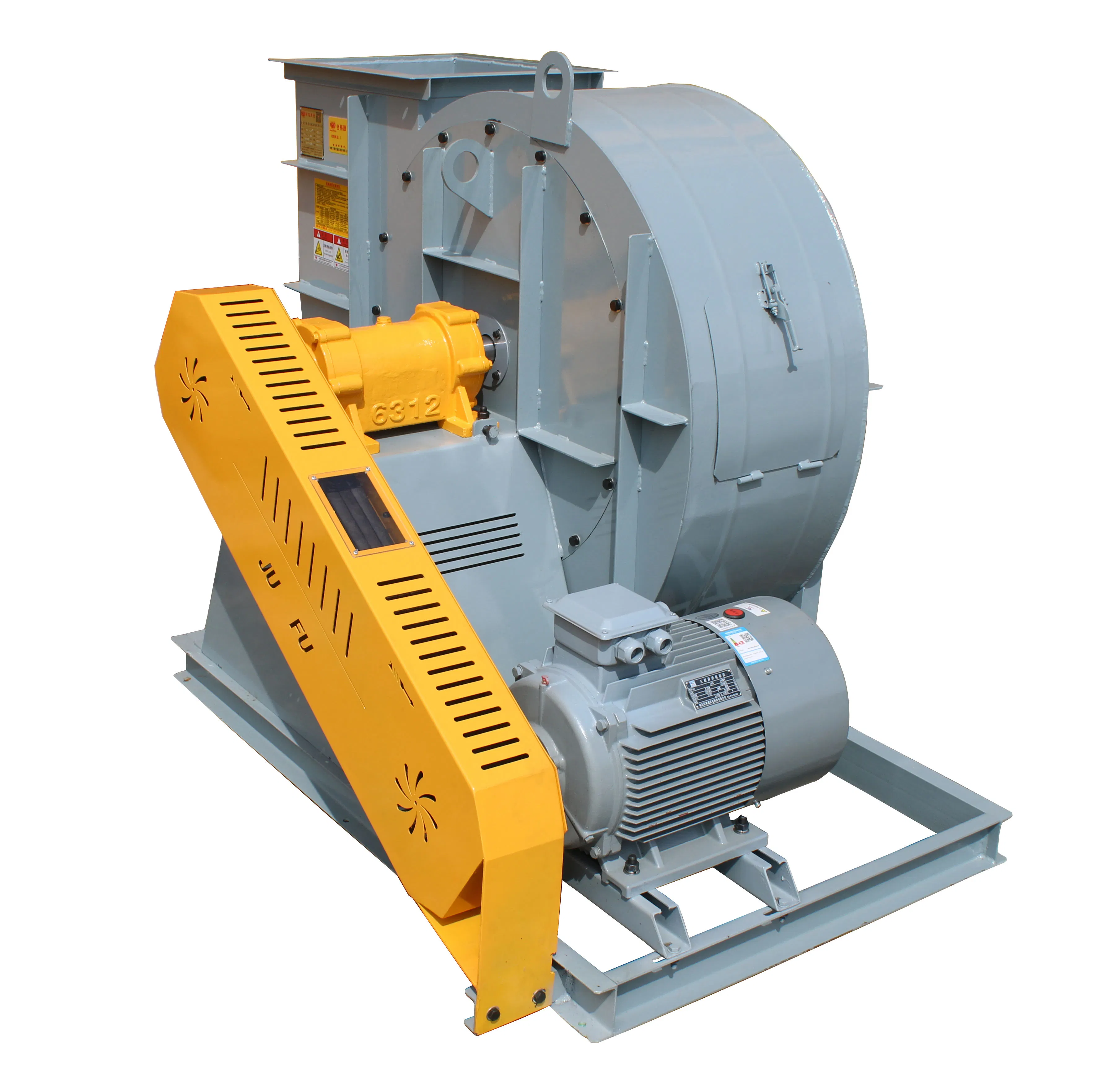 Medium Pressure Centrifugal Blower for Industrial Ventilation Dust Removal and Filtration Systems