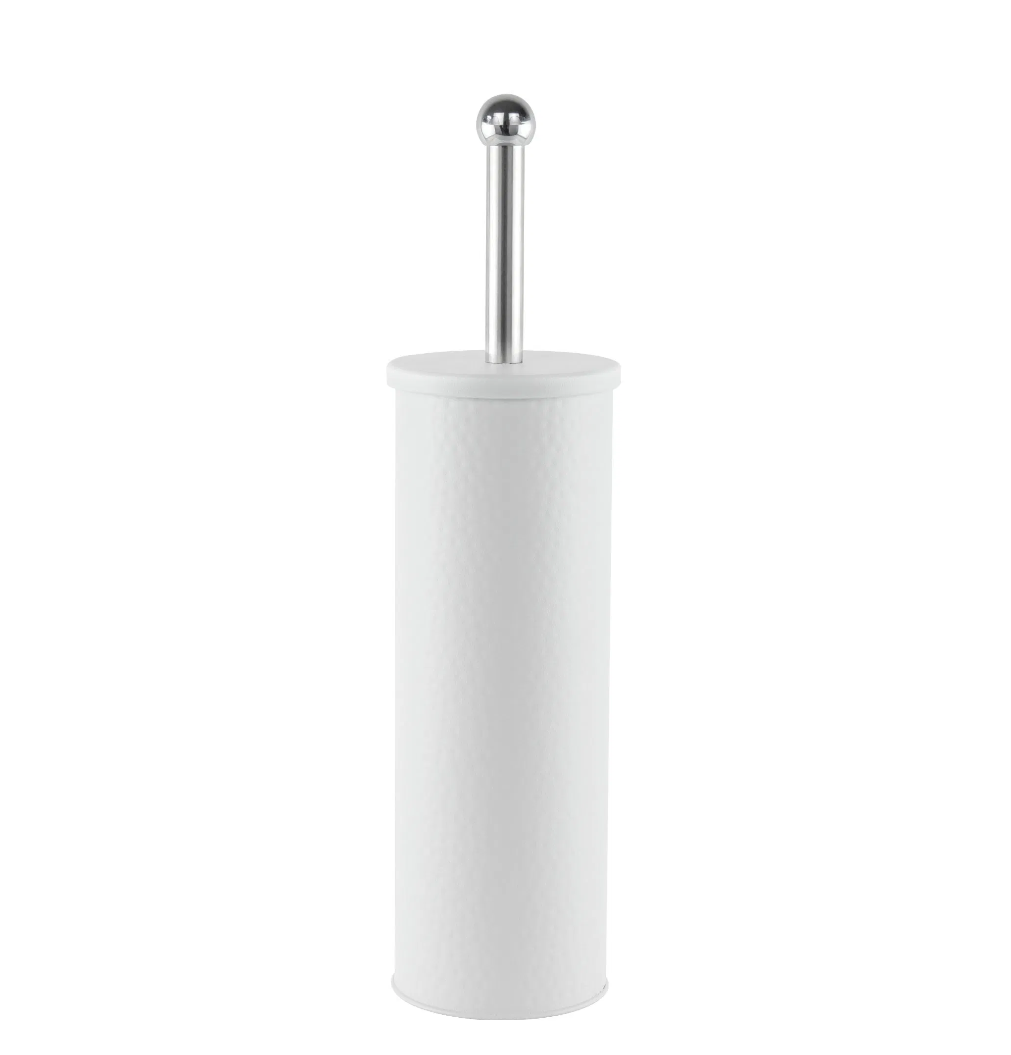 Standing Embossed Steel Household Cleaning Toilet Brush