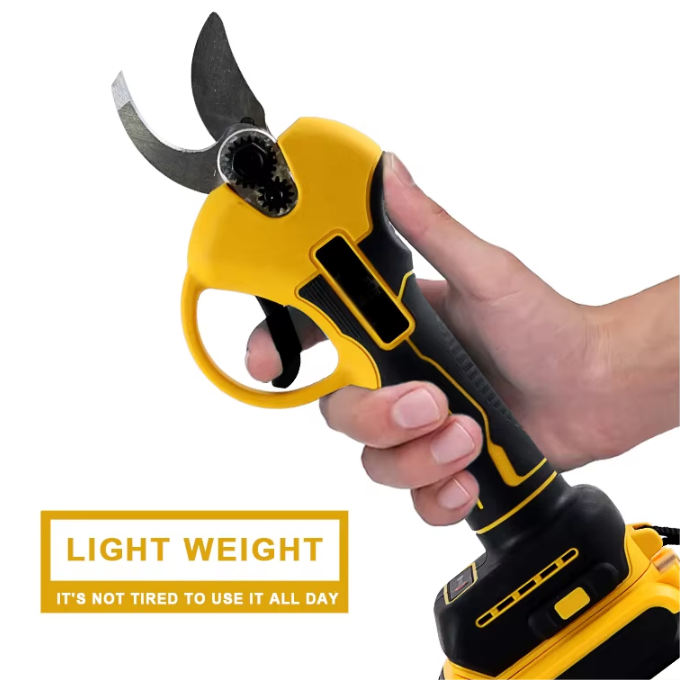 Brushless Battery Garden Shears: 25mm Electric Tools for Pruning