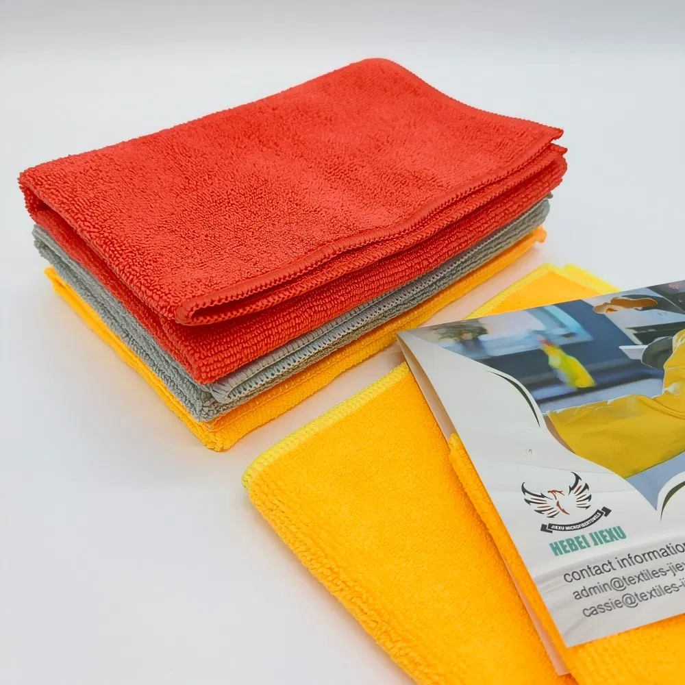 Multipurpose Microfiber Towel for Car Detailing, Household Cleaning, Kitchen Dish Washing, 30X30cm, 200GSM-400GSM