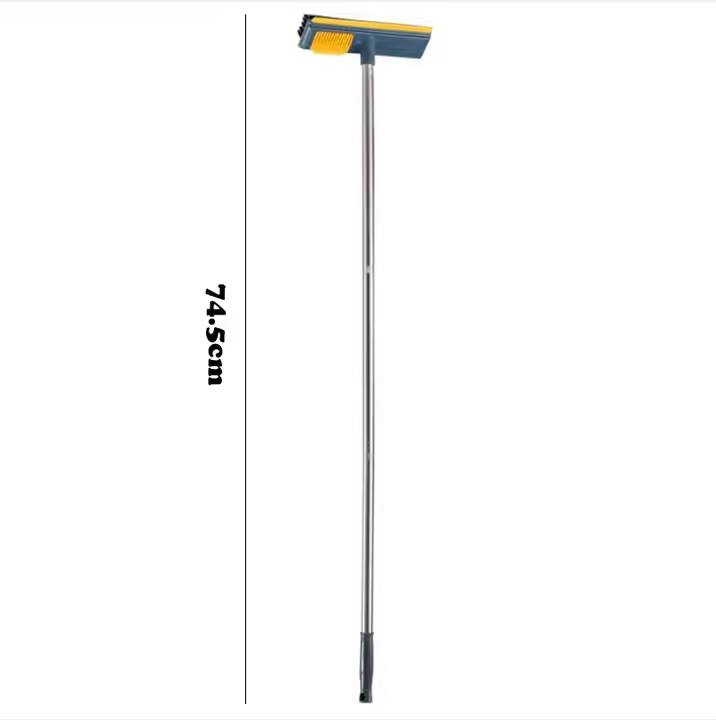 Heavy-Duty Bathroom Scrub Brush with Ergonomic Handle for Deep Cleaning