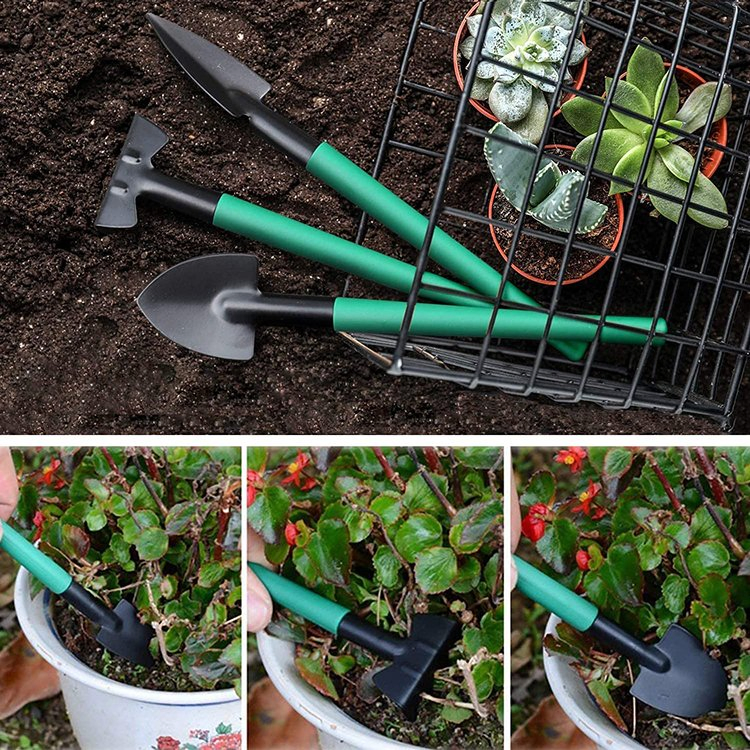 Wholesale Price Gardening Plant Hand Portable Garden Planting Tool Set 10 Pieces Propogation Garden Tool Kit
