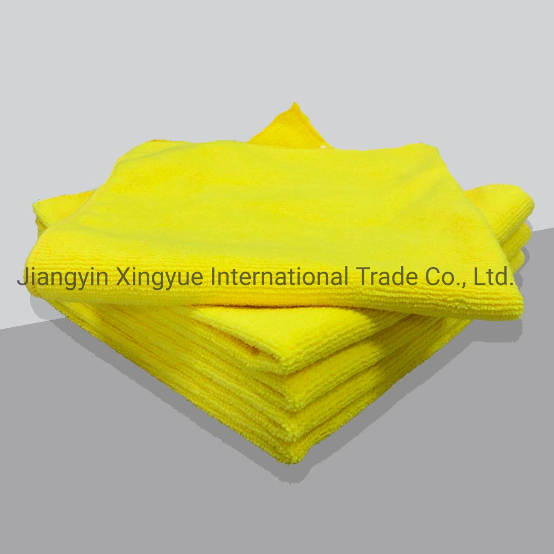 300GSM 40cm*40cm 80%Polyester 20%Polyamide Microfiber Kitchen Car Cleaning Cloth for Dish Bathroom