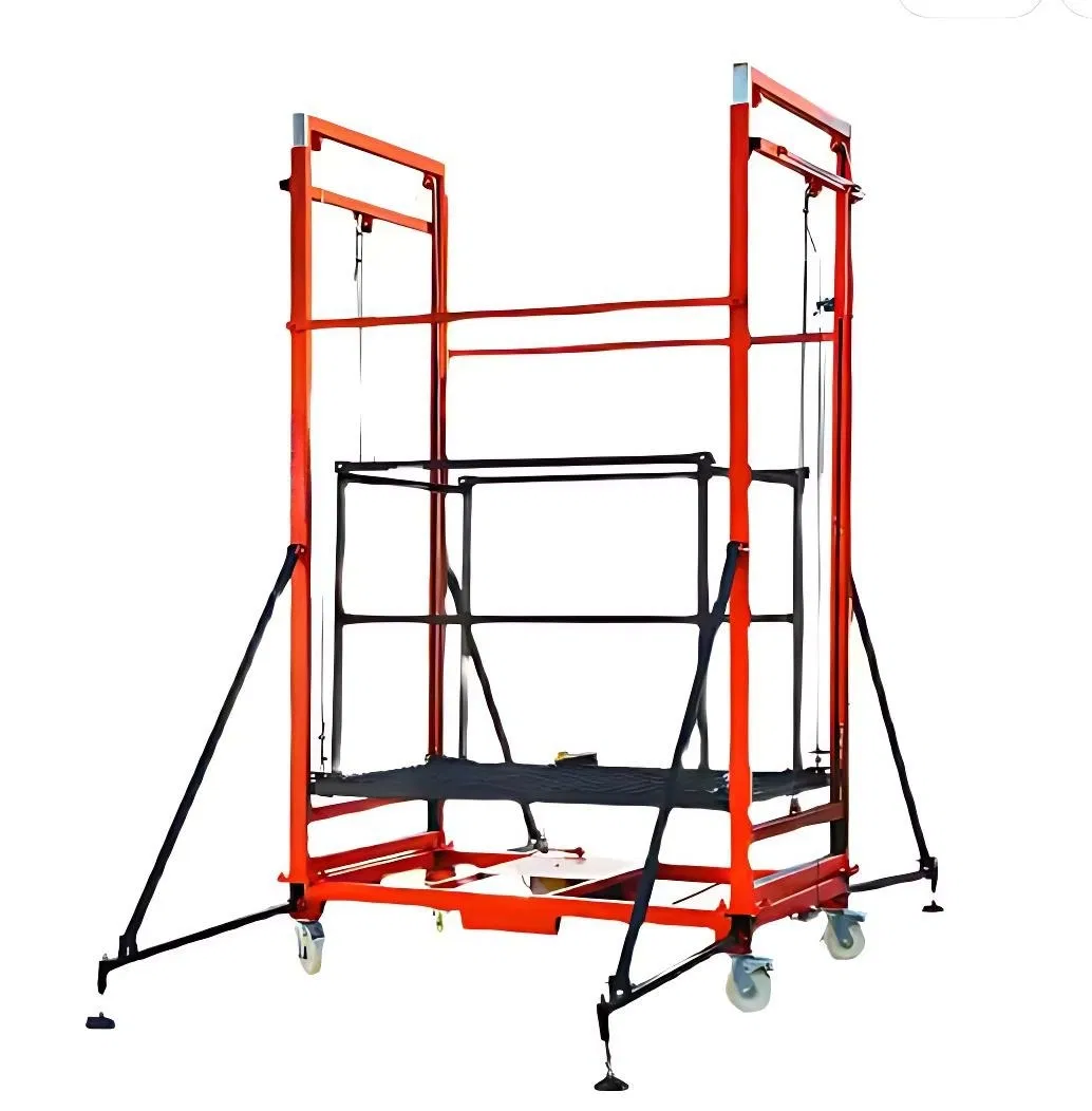 2m-12m Lifting Height Multi-Purpose Platform for Painting Cleaning Installation and Building Repair Electric Lifting Scaffolding