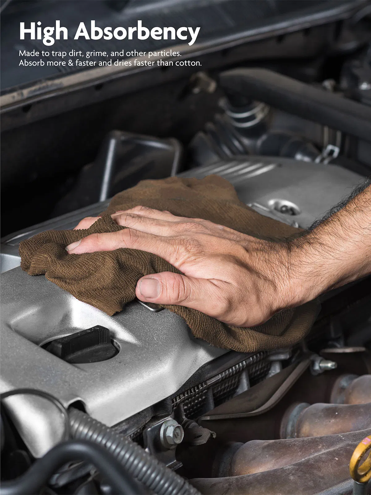 Washable Microfiber Cloth Roll for Cleaning House and Car