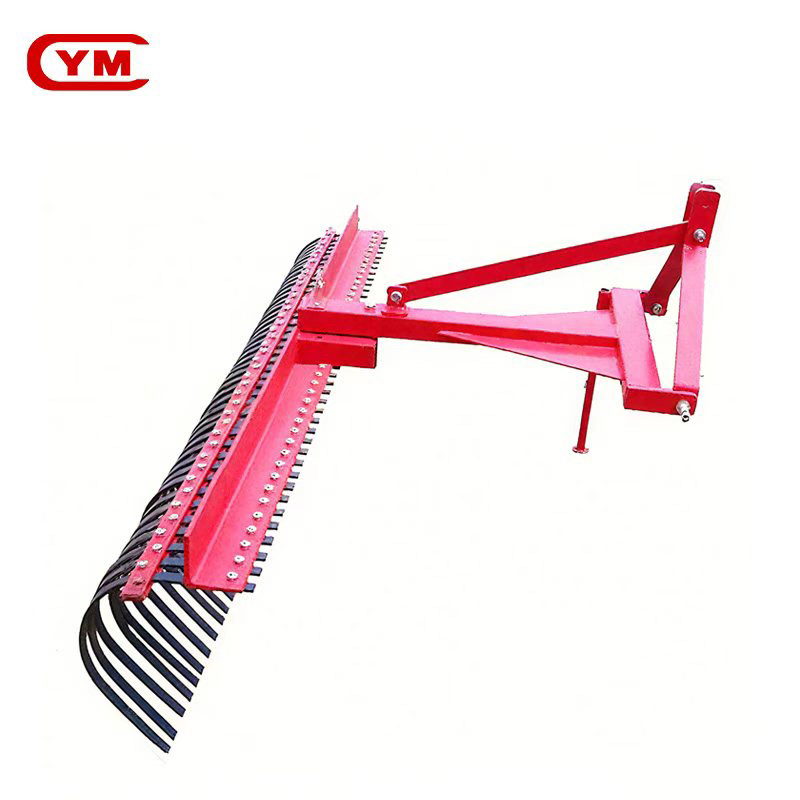 18-25 HP Mounted Rake for Agricultural Use Simple Design for Soil Cultivation