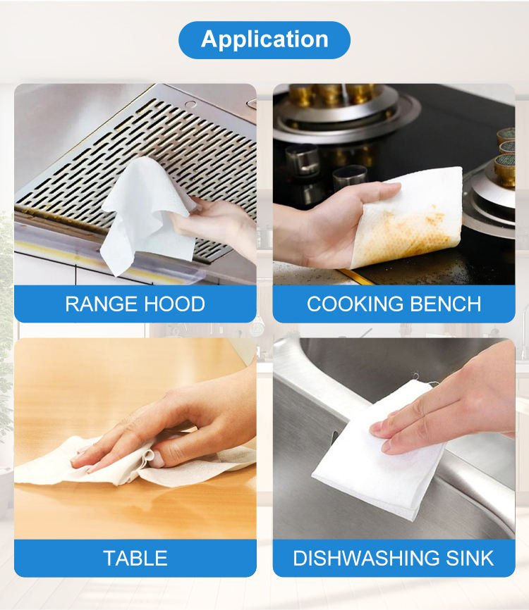 Factory Wholesale OEM Disoposable Kitchen Cleaning Wipe Baby Flushable Wet Wipes