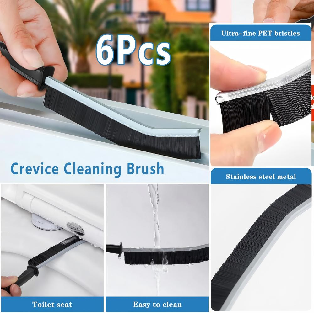 Multifunctional Crevice Gaps Bathroom Cleaning Brush Home Kitchen Window Cleaning Brush