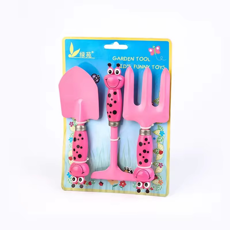 Cheap Wholesale Kids Lady Garden Working Tool Set Mini Digging Tools