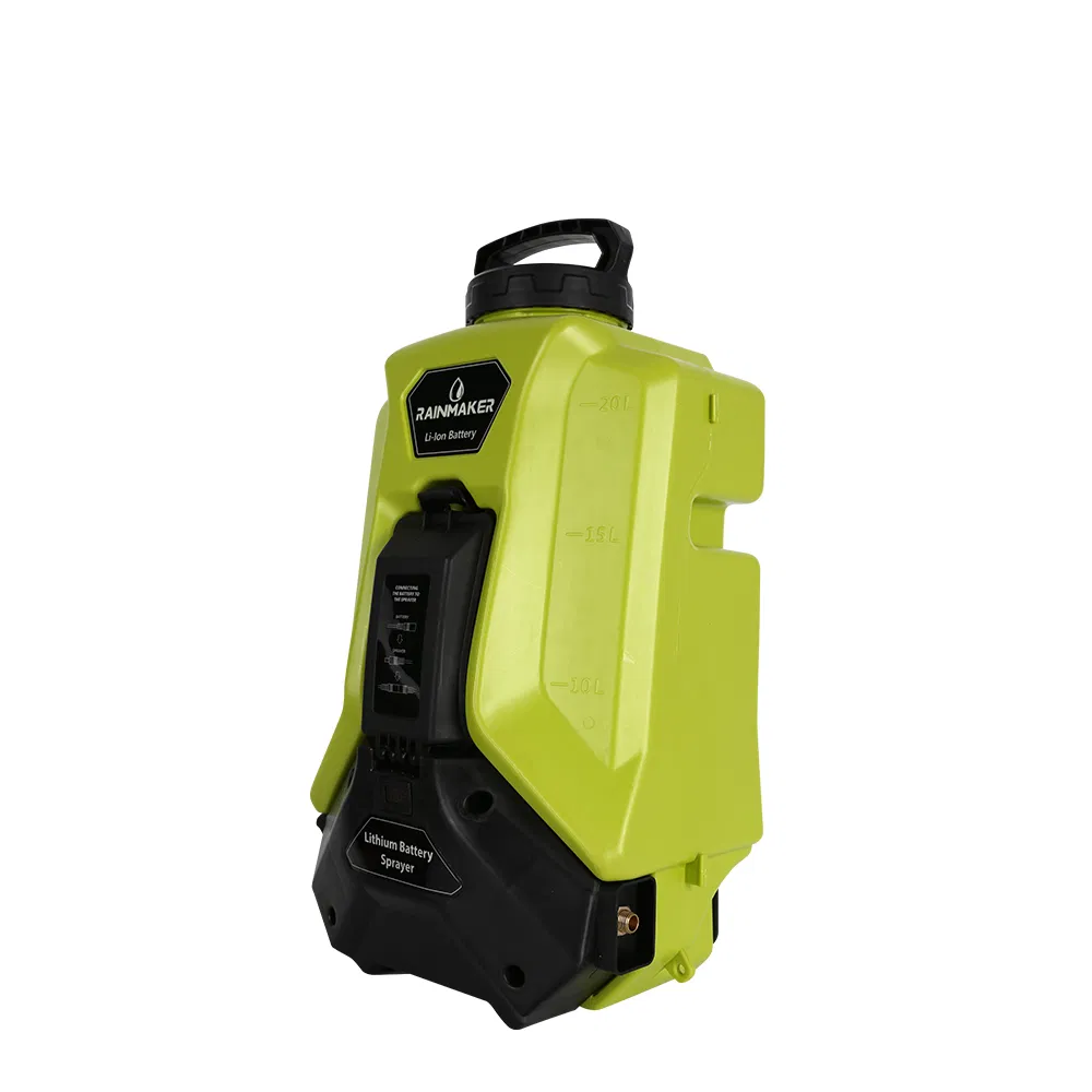 Rainmaker 20L Garden Agriculture Sprayer (High Pressure Knapsack, Chemical, Plastic, Battery-Powered, Garden Tool, Battery Pump, Trigger Spray, ISO)