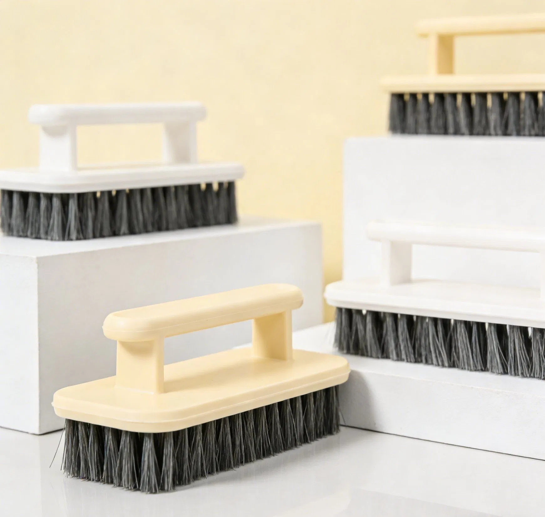 Versatile Handle-Type Laundry Brush for Efficient Household Cleaning