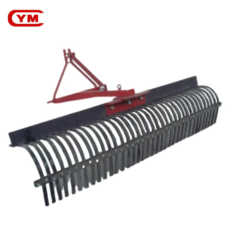 18-25 HP Mounted Rake for Agricultural Use Simple Design for Soil Cultivation