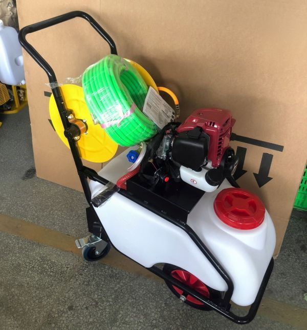 50L Tank Trolly Power Sprayer for Agricultural Pest Control Garden Portable Pesticide High Pressure Irrigation Weed