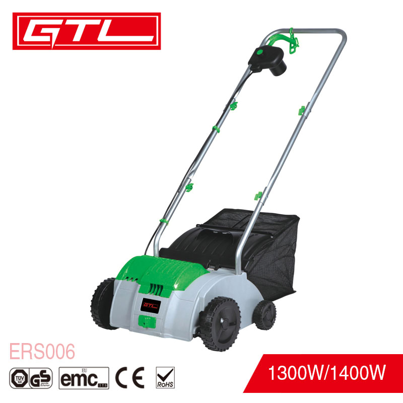 1400W Garden Tools Electric Dual Purpose Scarifier and Lawn Rake/Aerator (ERS006)