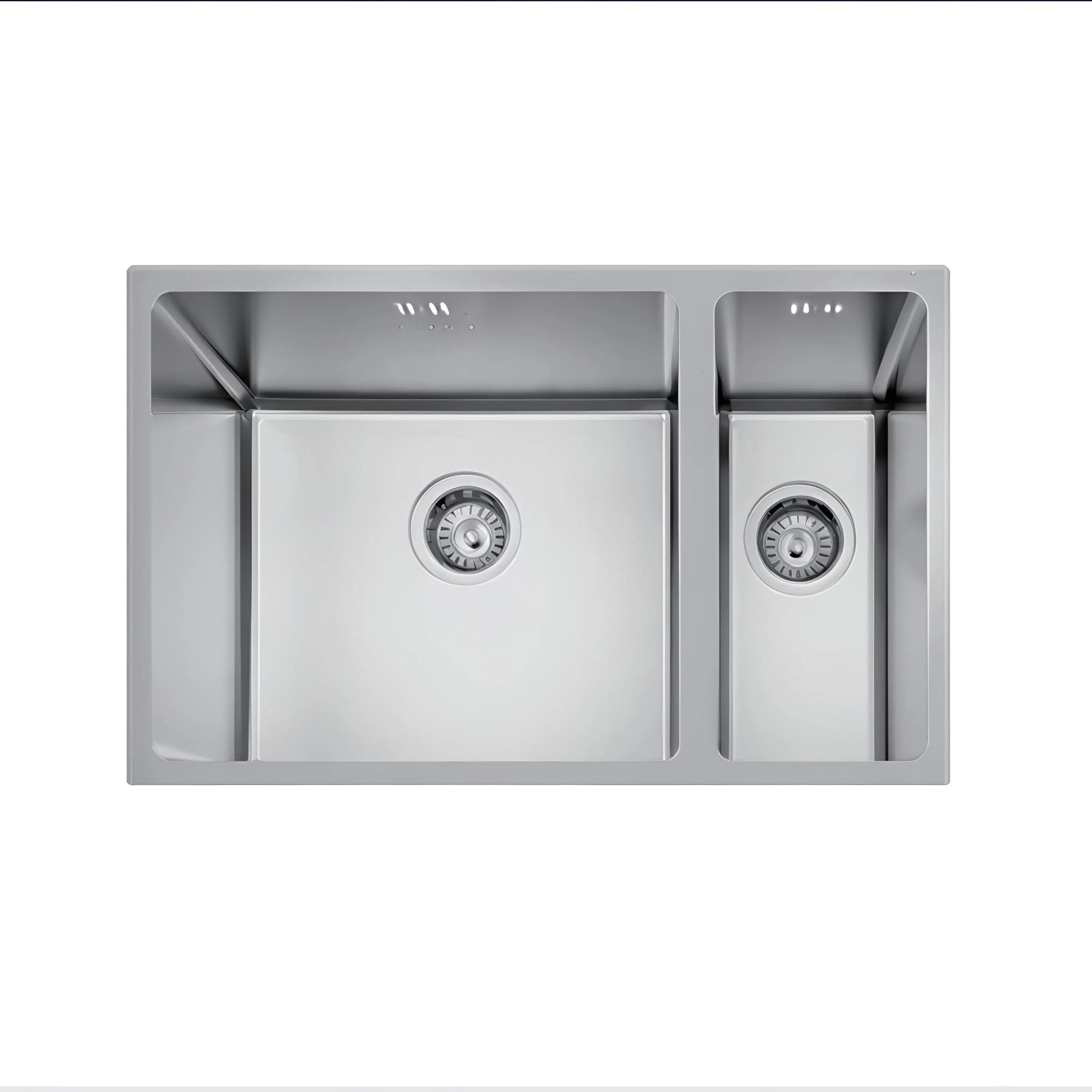 Multiple Repurchase Matt Easy Cleaning Stainless Steel Double Bowl Kitchen Sink (BL-676)