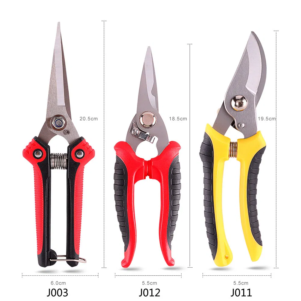Hand Pruners Garden Tool Set Rough Twig Pruning Scissors Horticultural Fruit Tree Flower Branch