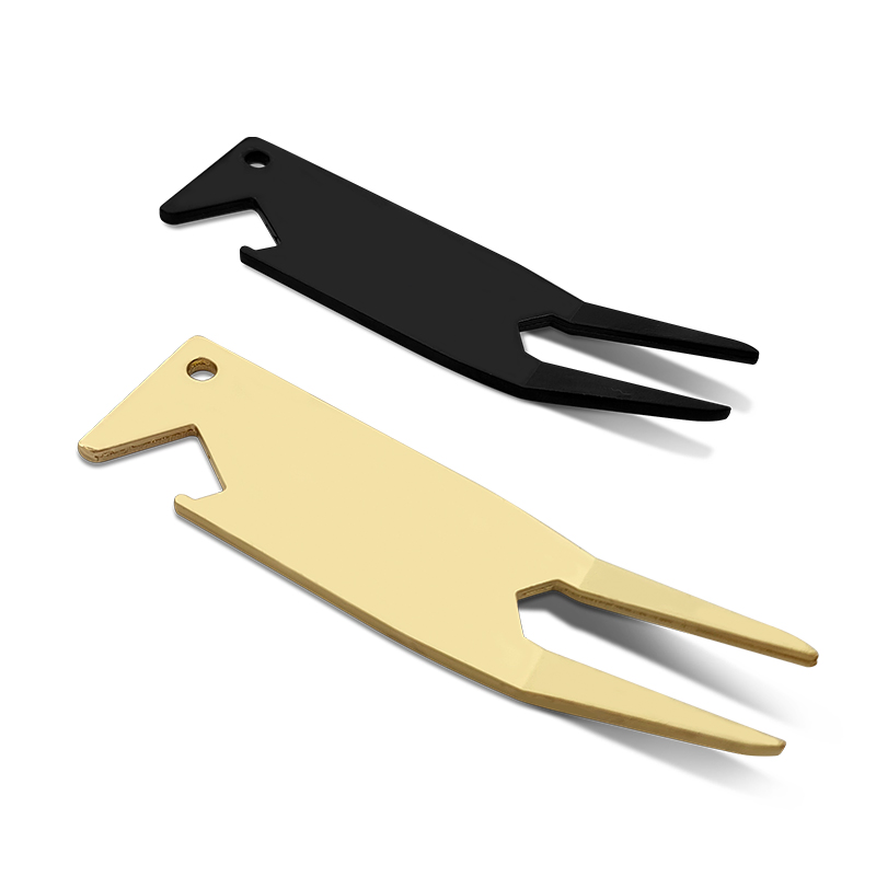 Golf Maintenance Lawn Digging Tool with Personalised Logo and Bottle Opener