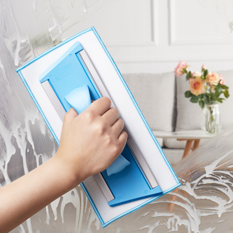 Glass Scraper Plastic Window Brush Household Cleaning Tool Glass Cleaning Artifact