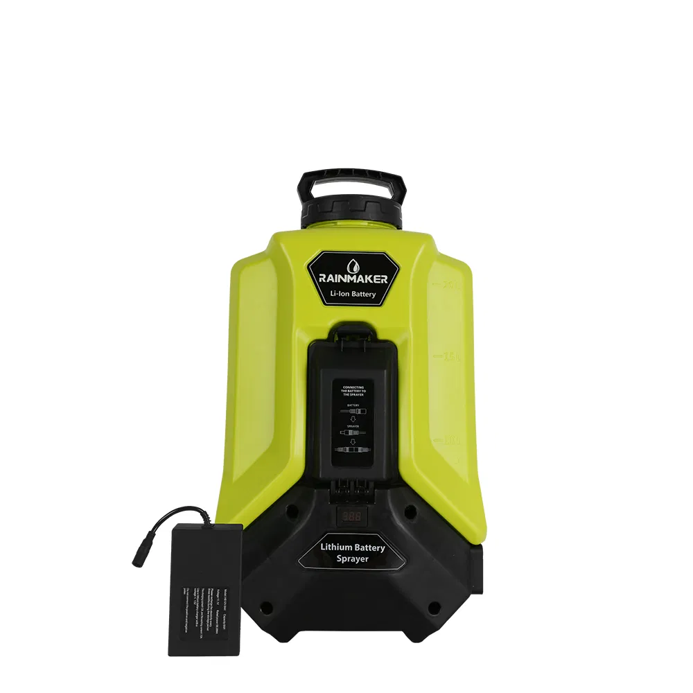 Rainmaker 20L Garden Agriculture Sprayer (High Pressure Knapsack, Chemical, Plastic, Battery-Powered, Garden Tool, Battery Pump, Trigger Spray, ISO)