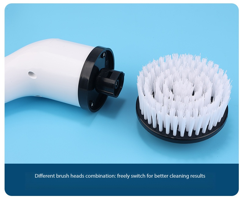 Nine in One Separate Brush Head Cleaning Brush for Bathroom Exhaust Fans