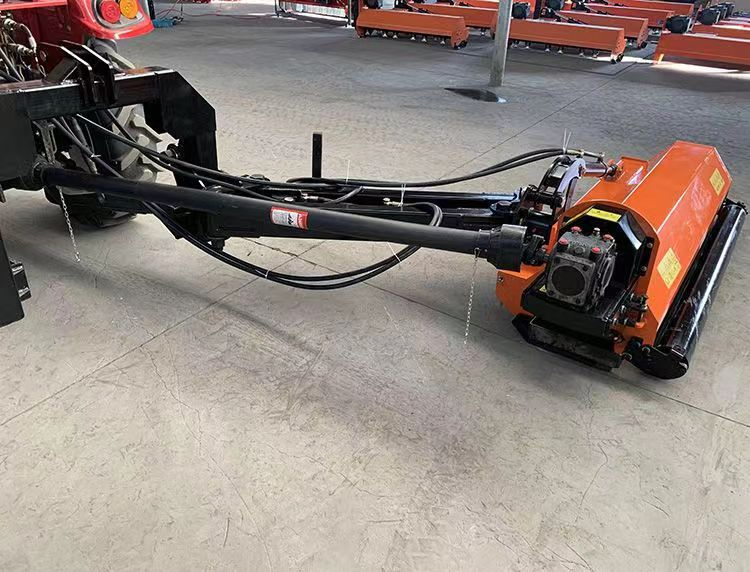 Tree Row Maintenance Tool with Flip-Over Function for Orchard Care