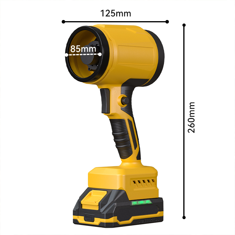 Lectric Blow Lithium Battery Brushless Motor Cordless Leaf Blower Automobile Dust Removal