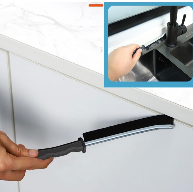 Ultra Narrow Cleaning Brush Bathroom Gap Brush Long Strip Brush