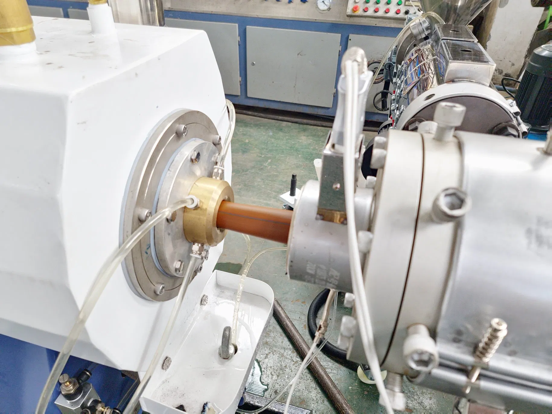 Plastic Single Screw Extruder Polyethylene PP PE HDPE Pipe/Soft Tube/Garden Watering Hose Roll Making Extruding Extrusion Line Machine