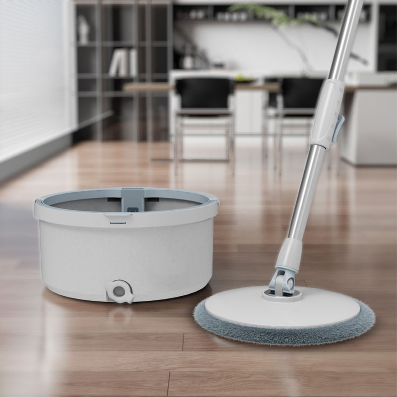 Dual Chamber Floor Cleaning System with Spin Dry Technology