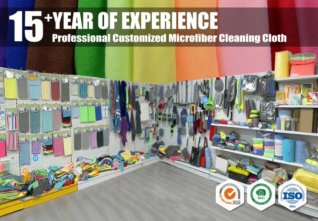 Microfiber Cleaning Towel Display