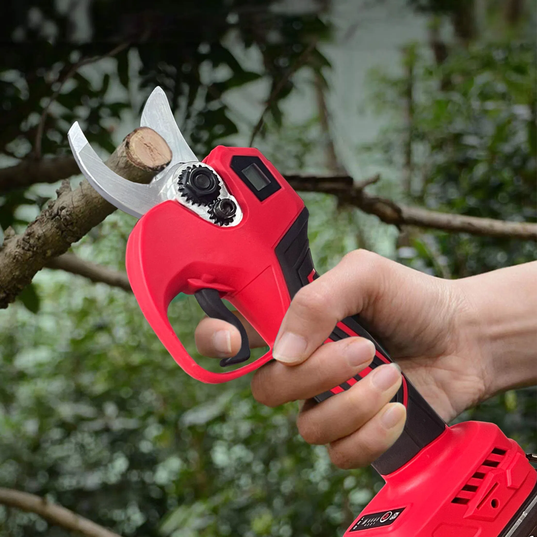 Wosai Electric Pruning Shears Cordless Pruner Shears Brushless with 1.3 Ah Battery Garden Tool for Tree Trimming Branch Cutter