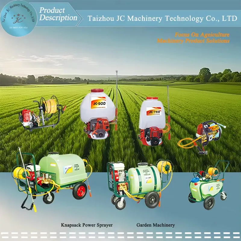 Knapsack Power Sprayer Front View