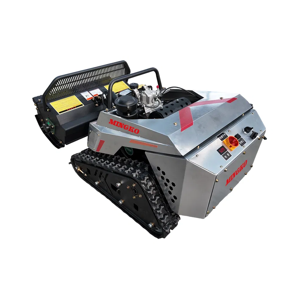 Farm Garden Wireless Radio Diesel EPA Engine Remote Control Electric Battery Bush Hillside Hill Zero Turn Flail Slope Track RC Lawn Grass Mower for Sale