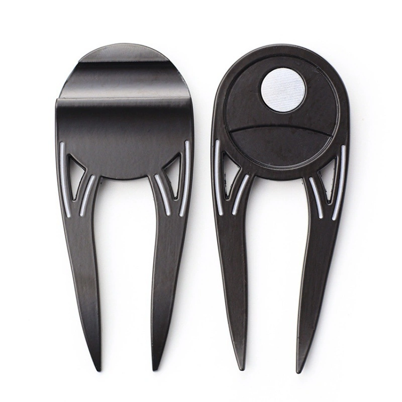 Multifunctional 2 in 1 Golf Fork Bottle Opener Lawn Maintenance Tool