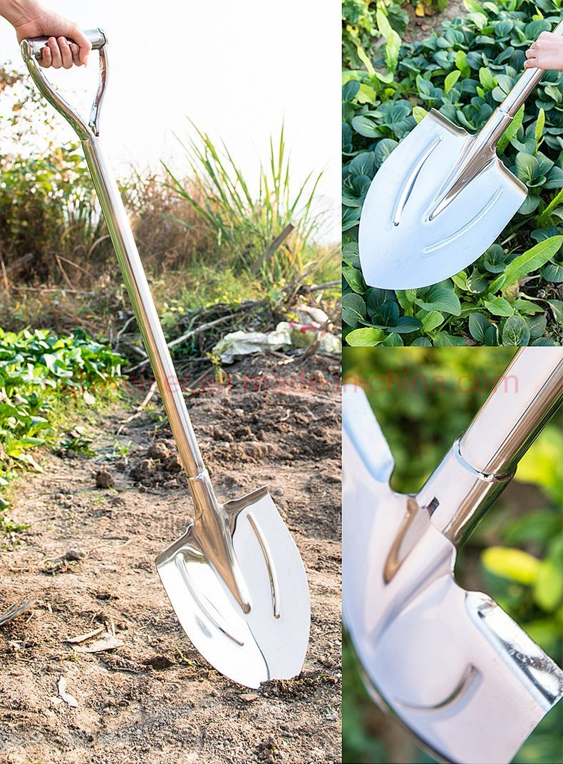 Digging Shovel Stainless Steel Shovel Garden Farm Loose Soil Tools