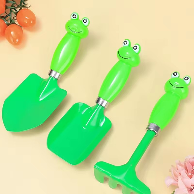 DIY Kids Gardening Tool Set Cute Child Hand Tool Kit Including Garden Trowel Rake
