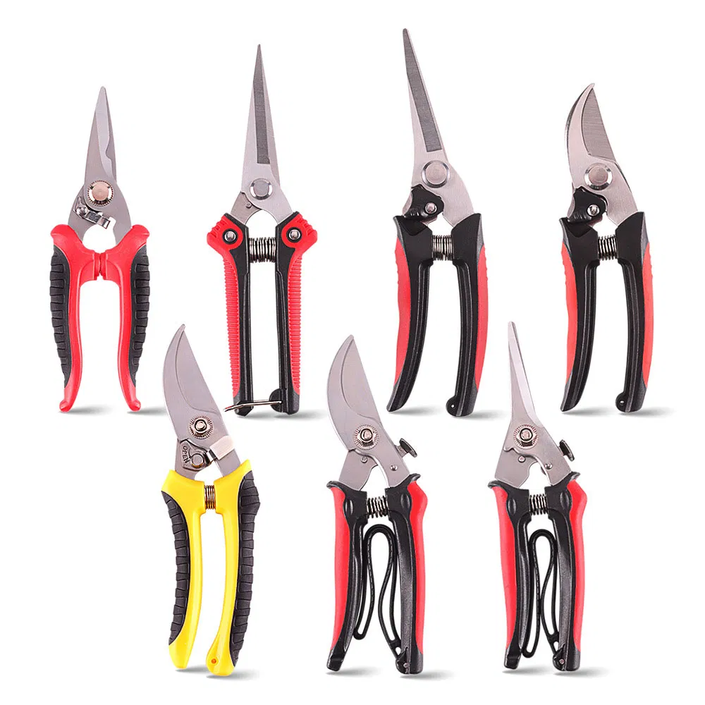 Hand Pruners Garden Tool Set Rough Twig Pruning Scissors Horticultural Fruit Tree Flower Branch