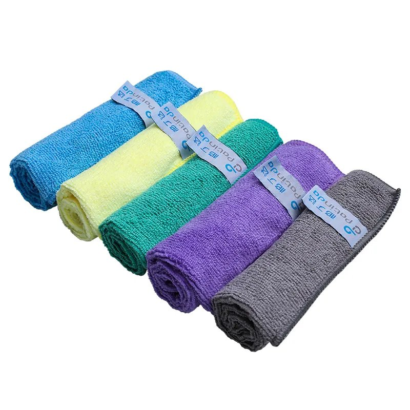 High Quality Custom Microfiber Cleaning Towel Absorbent Car Care Cleaning Towel Microfiber Cleaning Towel for Kitchen