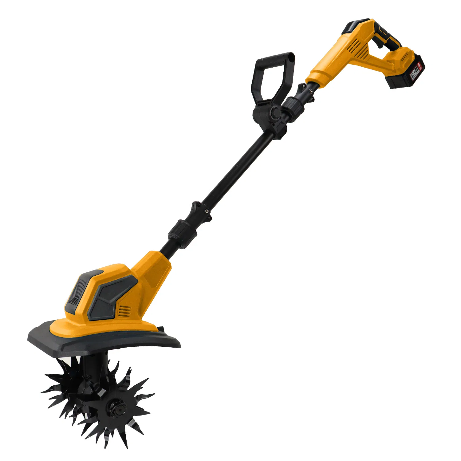 Portable Garden Tiller Tool for Efficient Soil Cultivation by Farmers