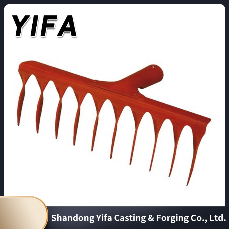 Agricultural Tool Garden Tool Farming Tool Manual Drop Forged Steel Rake