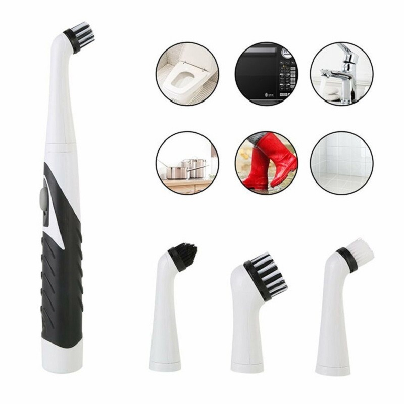 4 Replaceable Multi-Purpose Household Cleaning Brush Mi16370