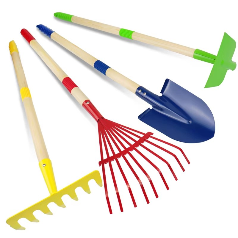 Kids Shovel Digging Beach Shovel Outdoor Sea Tool Set for Baby Gardening and Planting Detachable Garden Tools Gift Kits