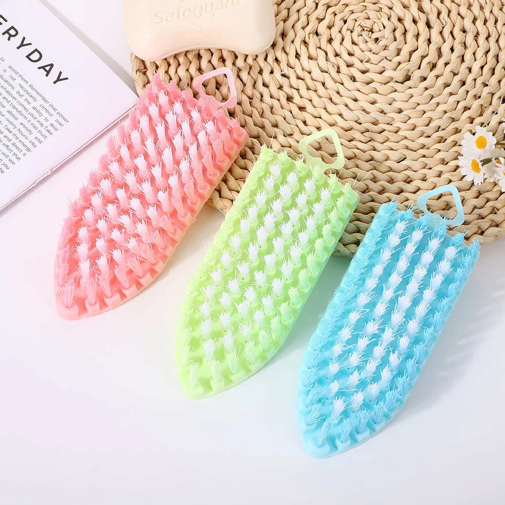 2 Pieces Multi Functional Cleaning Brush for Household Curved Kitchen Stove, Bathroom Sink, and Sink