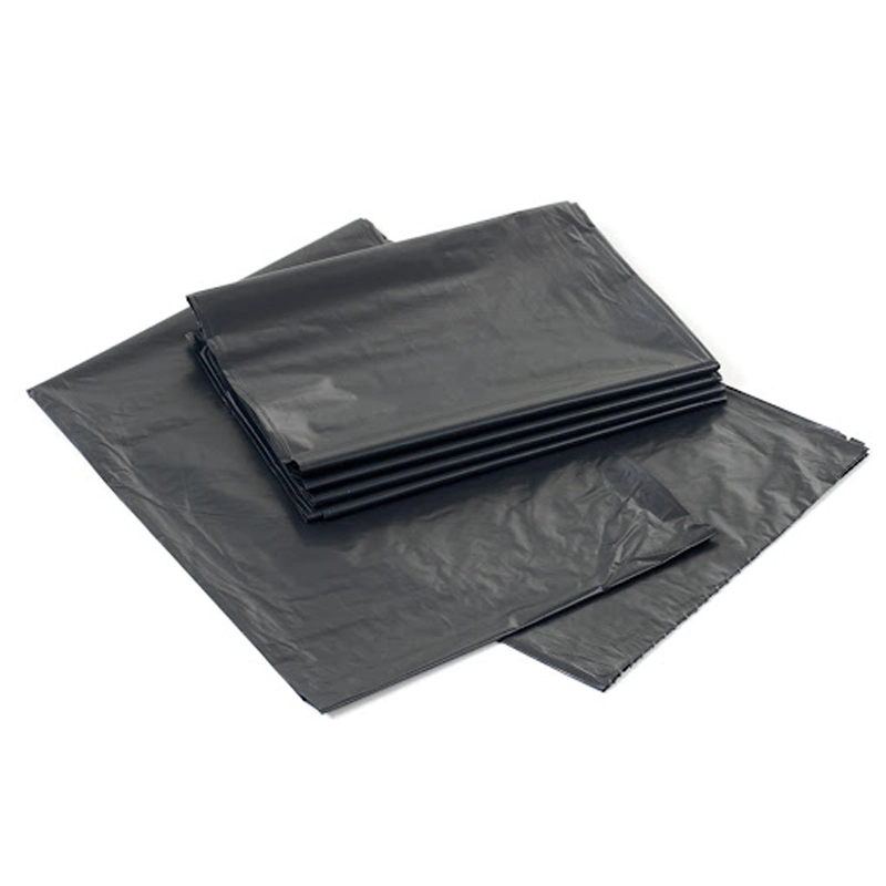 Custom Made Factory Price Black 45gallon Plastic Restaurant Kitchen Cleaning Rubbish Trash Liner Contractor Packaging Garbage Bag