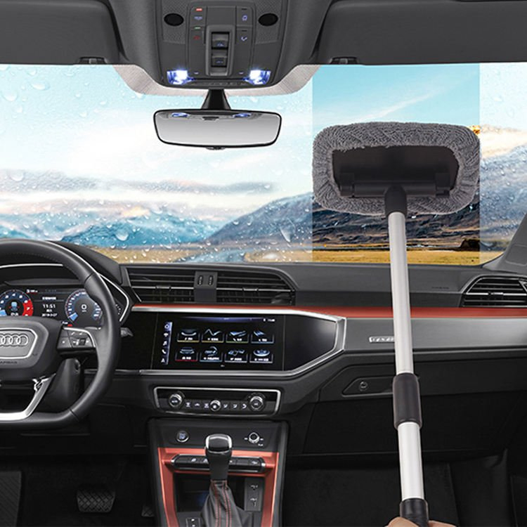 New Car Cleaning Tools, with Long-Handle Window Cleaner Cleaning Kit