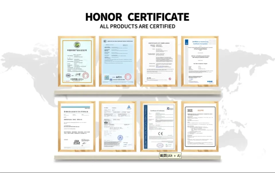 Product Certifications