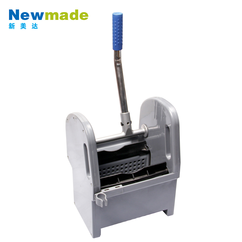 Down Press Floor Cleaning Plastic Bucket Mop Cleaning Trolley