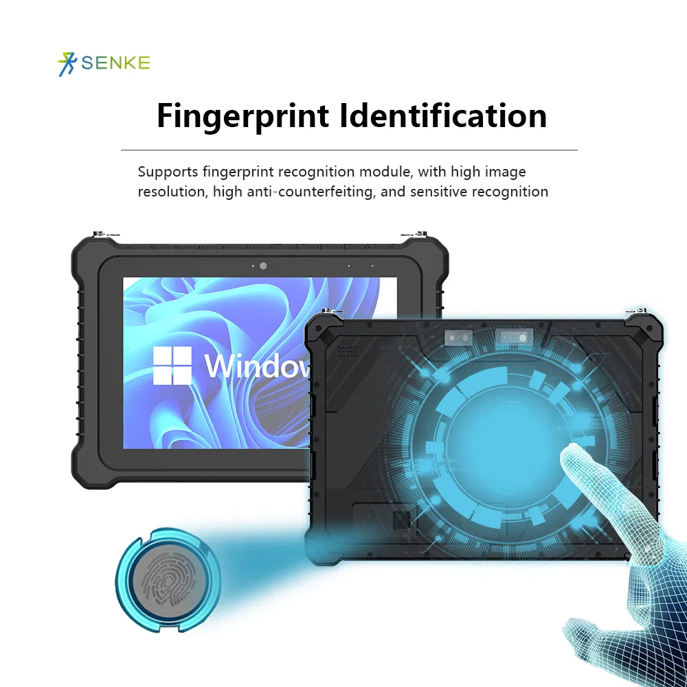 Industrial Grade Tabletandroid Rugged Tablet 10.1 Inch with Long-Lasting Battery and Durability