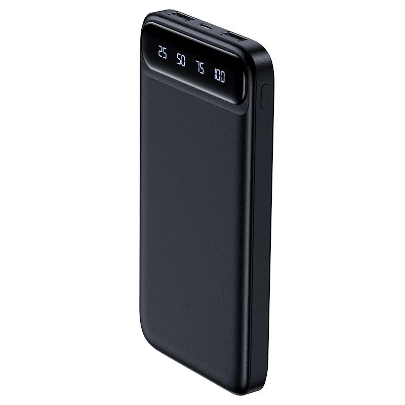 Portable 10000mAh Power Bank with Quick Charge Technology