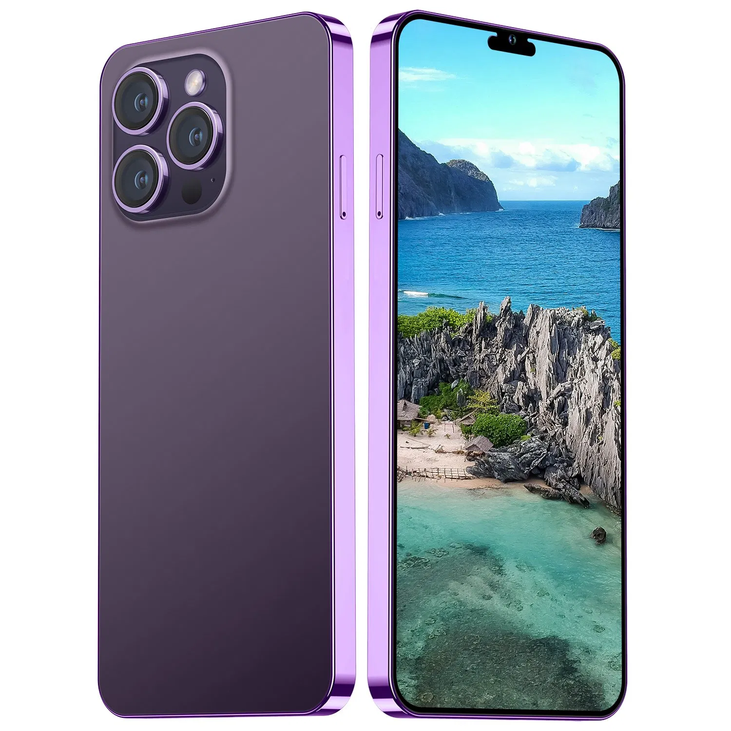 7.3 Inch Dual SIM I14 PRO Max Android Cell Phone Smartphone